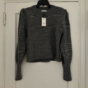 NWT grey sweater